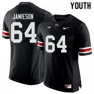 Youth Ohio State Buckeyes #64 Jack Jamieson Black Nike NCAA College Football Jersey Wholesale OBB7644QI